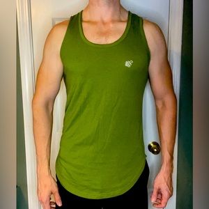 Jed North Green Gym Tank